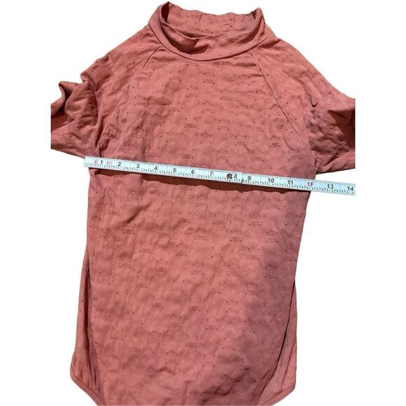 Free People Intimately Seamless Mock Neck Bodysuit Long Sleeve mauve pin… - Picture 8 of 9